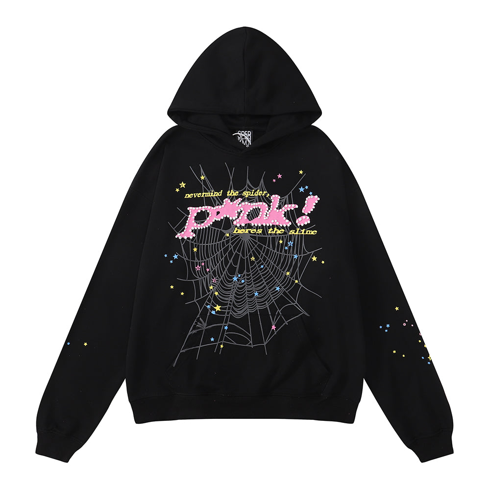 Sp5der P*NK Hoodie