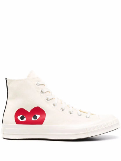 Converse Chuck 70 "White" de Comme Des Garçons Play x Converse