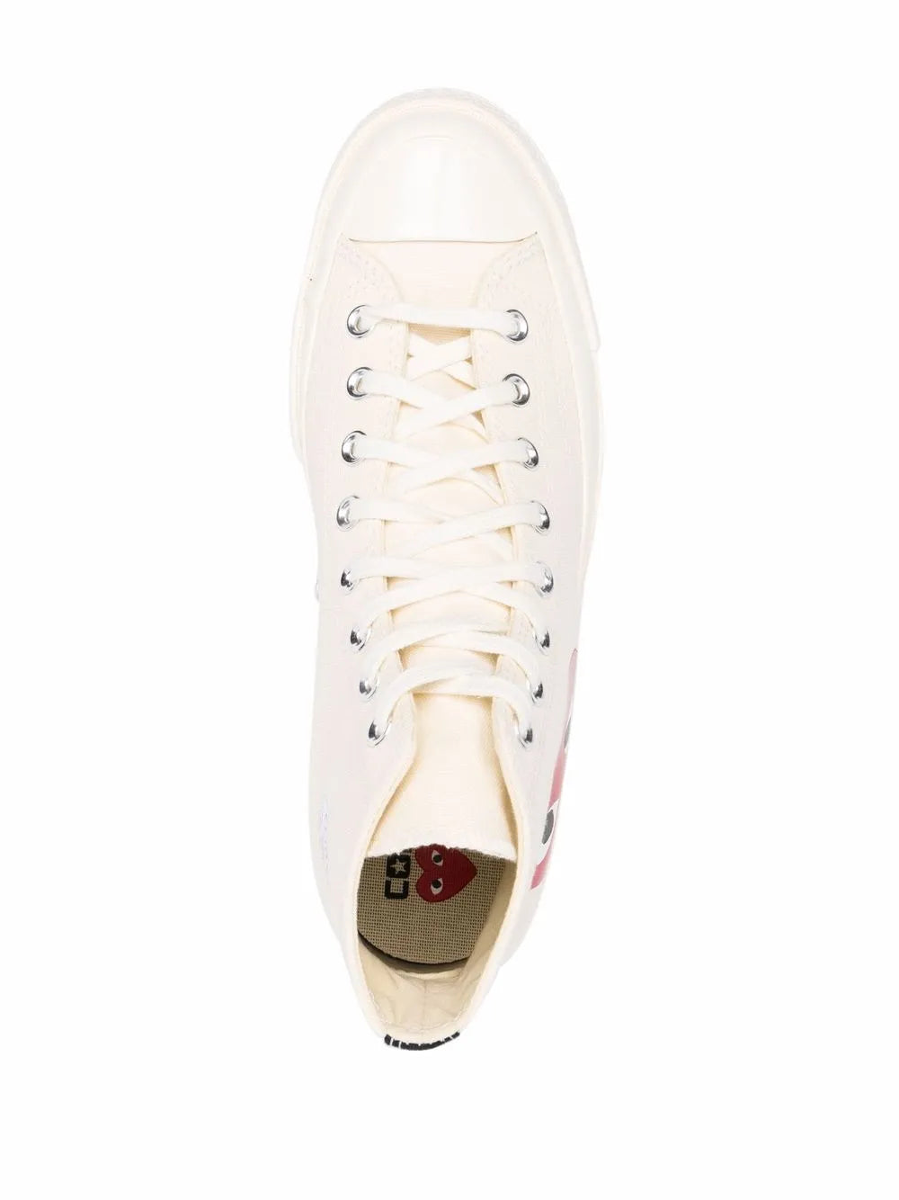 Converse Chuck 70 "White" de Comme Des Garçons Play x Converse