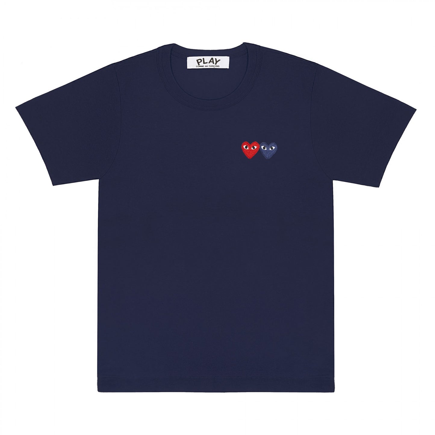 Comme des Garcons PLAY Play Double Hearts T-shirt