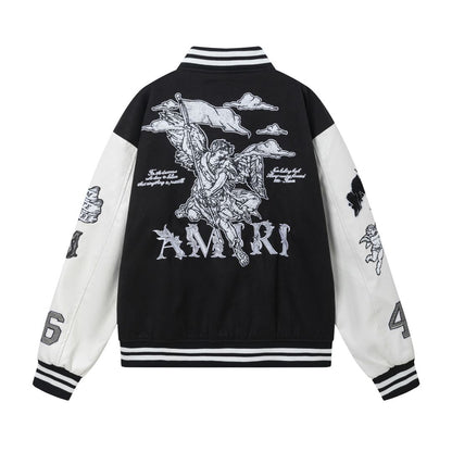 Amiri MA Angel Varsity Jacket