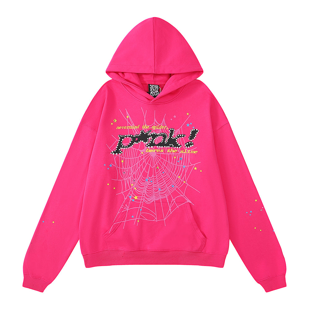 Sp5der P*NK Hoodie