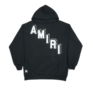 Amiri Crossed Logo Hoodie