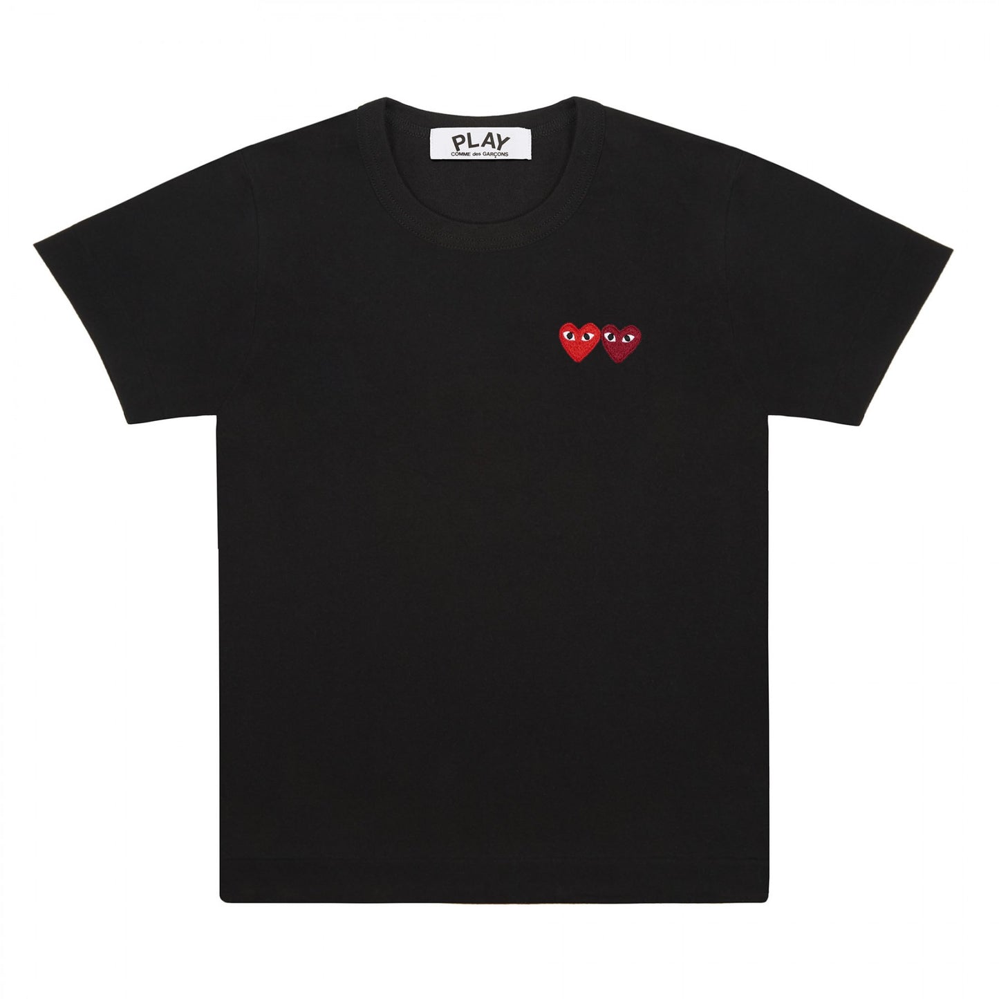 Comme des Garcons PLAY Play Double Hearts T-shirt