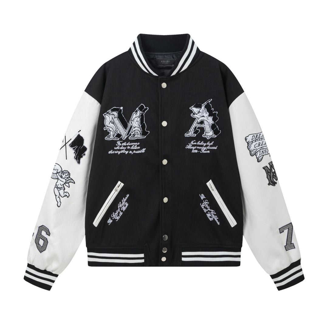 Amiri MA Angel Varsity Jacket